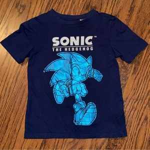H&M Sonic the Hedgehog Graphic Tee 5T/6T